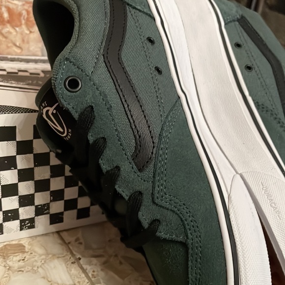 Vans Rowan pro jungle green true white pop Cush - Picture 7 of 9